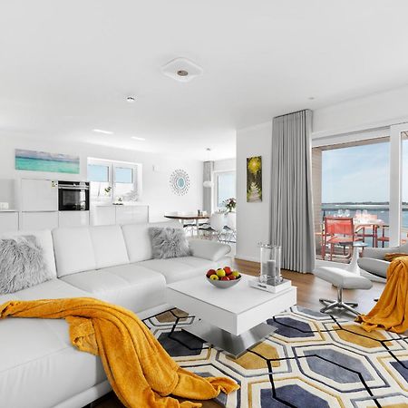 Brise- Direkt Am Wasser, Hafenblick, Fahrstuhl, Sauna, Ueberdachter Balkon Олпениц Екстериор снимка