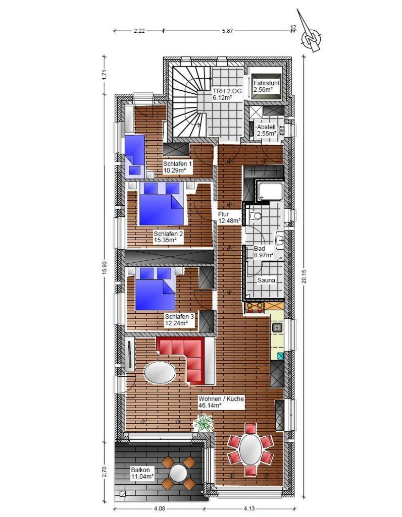 Brise- Direkt Am Wasser, Hafenblick, Fahrstuhl, Sauna, Ueberdachter Balkon Олпениц Екстериор снимка