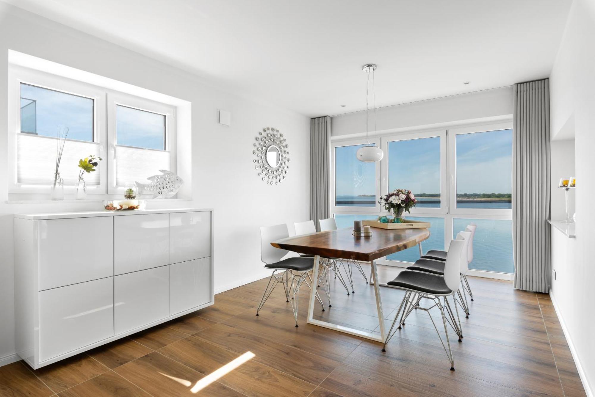 Brise- Direkt Am Wasser, Hafenblick, Fahrstuhl, Sauna, Ueberdachter Balkon Олпениц Екстериор снимка